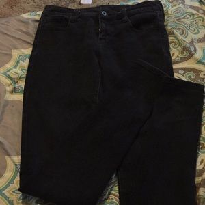 Black size 5 Decree Jeans